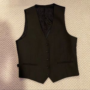 Men’s Dark Grey Slim Fit Vest.